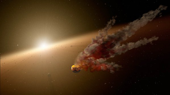 Астрономи откриха останките от гигантски планетарен сблъсък