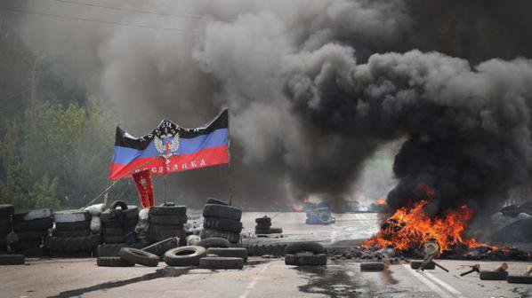 Проруски сепаратисти твърдят, че трасето Донецк-Мариупол е под техен контрол