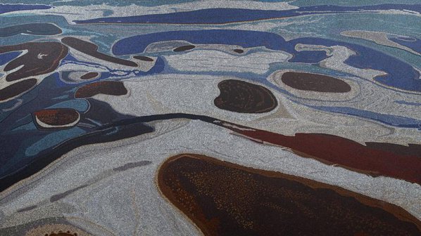 Езерото Амадеус - огромна солена пустиня