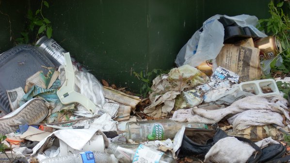Рускиня замеря хората с боклук, който те са изхвърлили (видео)