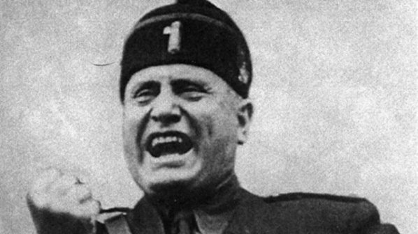 Бенито Мусолини се е крил от бомби във винарска изба