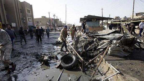 Холандец камикадзе се е взривил пред централата на полицията в Багдад