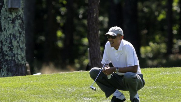 Отмениха сватба заради играта на голф на Обама