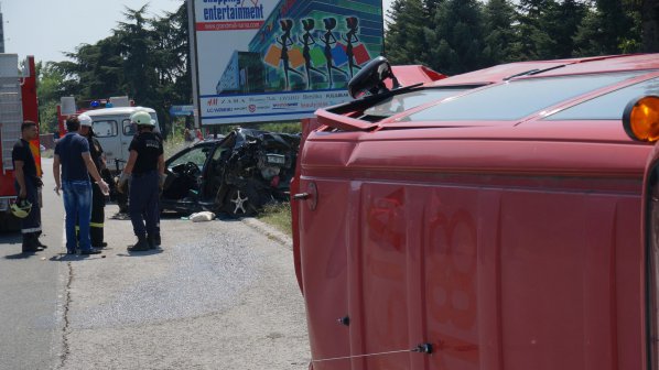 3 коли се удариха на Цариградско шосе в София