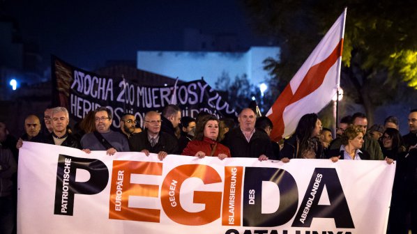 В Испания се състоя първата демонстрация на ПЕГИДА