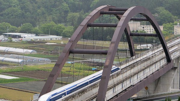 Високоскоростният влак Маглев разви 603 километра в час