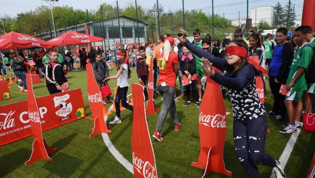 Отборът на СОУ „Цанко Церковски“ се класира за финала на „Купата на Coca-Cola: Движи се!”