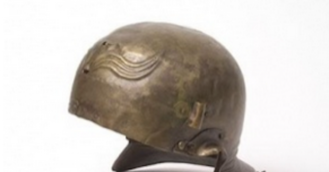Показват древен боен шлем за 2 млн. евро