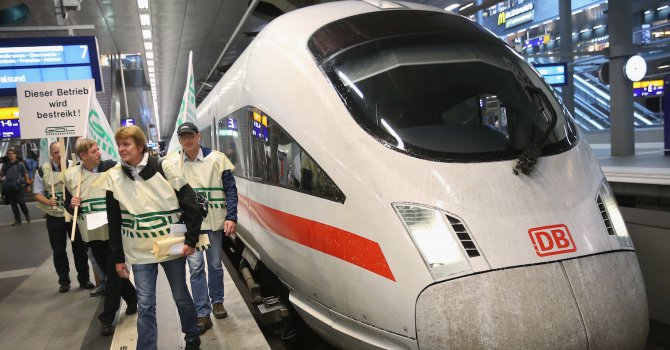 Нова стачка парализира германските железници