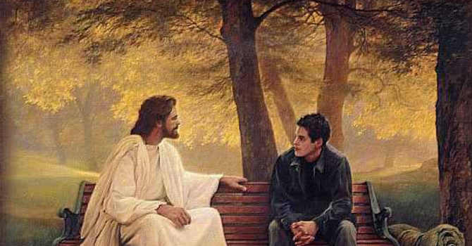 Тийнейджър си говори с Исус Христос