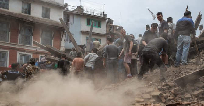 Над половин милион жилища напълно разрушени от земетресението в Непал