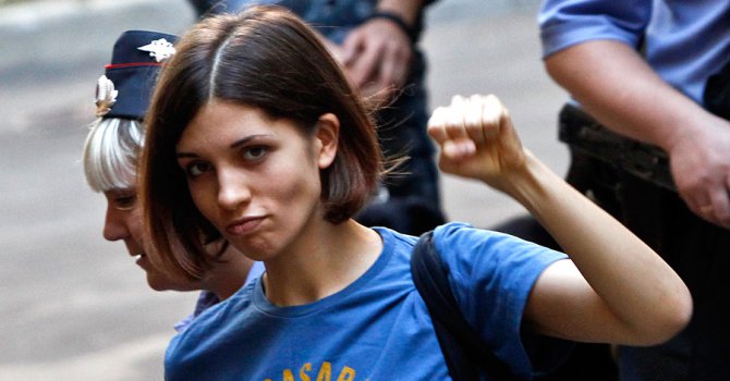 Членка на Pussy Riot арестувана в Москва