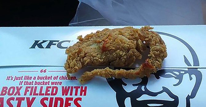 Мъж твърди, че KFC са му продали пържен плъх, компанията отрича