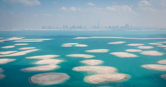 Строят плаващи вили с градини в Дубай