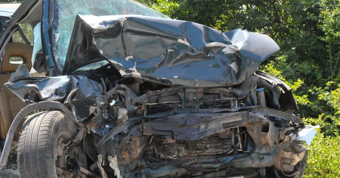 Тежка катастрофата между ТИР и кола на пътя Русе-Бяла