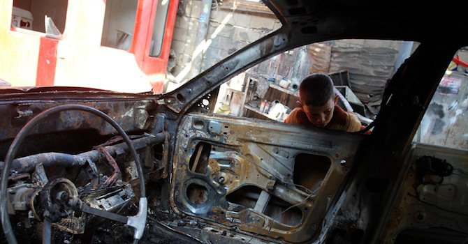 Пет коли бяха взривени в Ивицата Газа