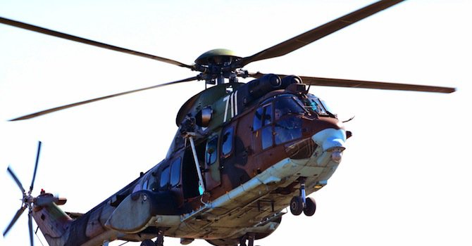 МО: Не е имало инцидент с хеликоптер при гасенето на пожара в Рила