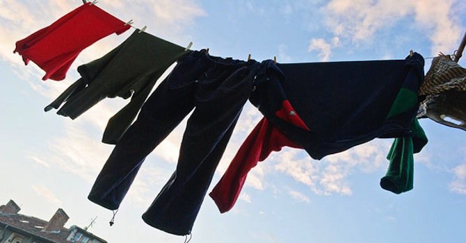 Млад мъж открадна пране от простор във Видин