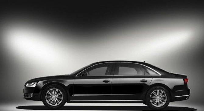 Audi A8 L Security с най-висока протекция