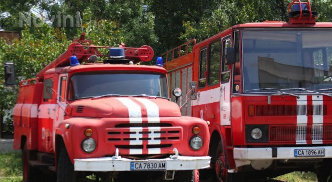 Пожар избухна в хотел в Банско