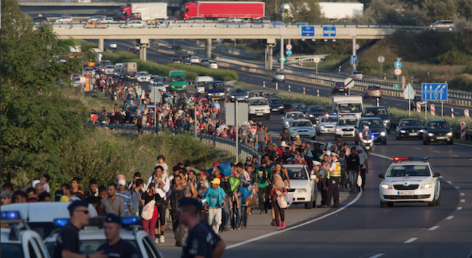 Над 4000 мигранти влезли в Унгария само за ден