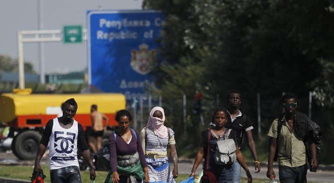 Вчера в Унгария са влезли рекорден брой мигранти - над 10 000