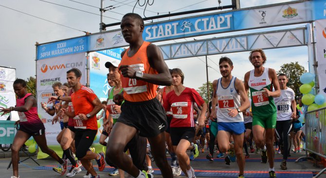 Етиопец спечели Софийския маратон (снимки)
