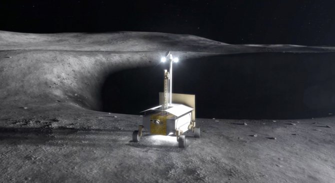 NASA тества прототип на луноход
