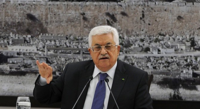 Палестинският президент подкрепя мирната съпротива срещу израелската окупация