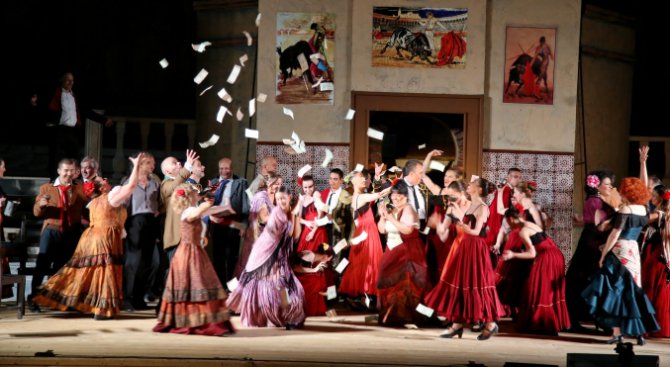 Нова продукция на операта ''Кармен'' на сцената на Старозагорската опера