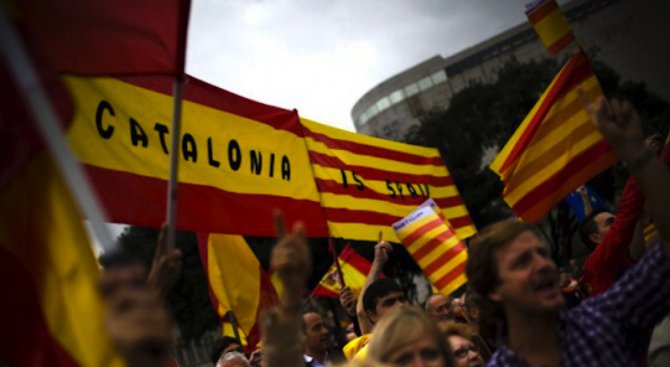 Повечето жители на Каталуния са против отделянето от Испания