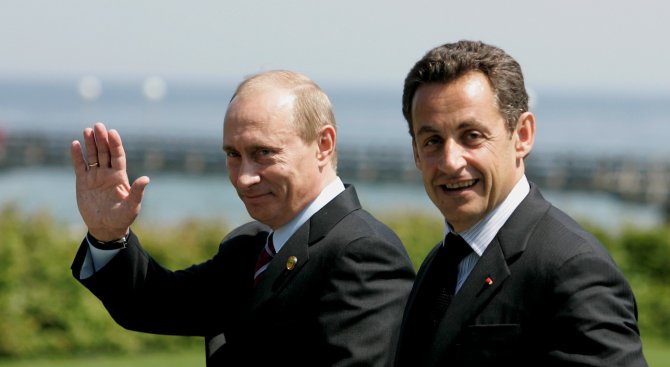 Саркози след среща с Путин: Трябва да се сложи край на противопоставянето