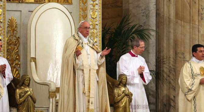 Папа Франциск към клира: Не бъдете лицемерни фараони