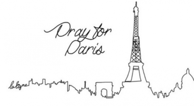 #‎PrayForParis  или как социалните мрежи отразяват атаките в сърцето на Париж (снимки)