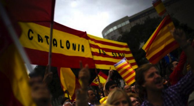 Каталуния се отделя от Испания