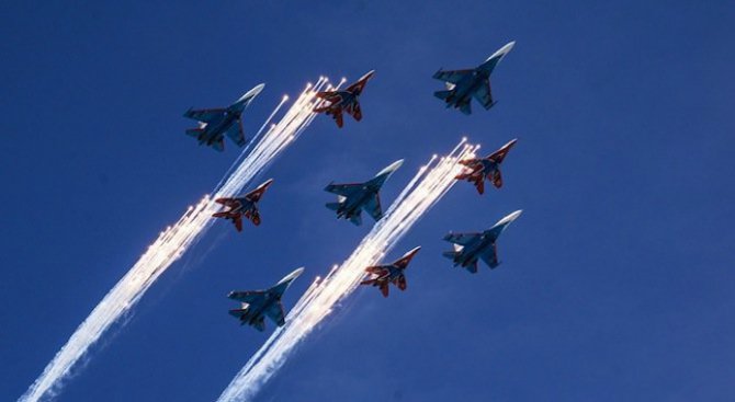 Руската авиация поразила 448 цели на джихадистите в Сирия за последните 3 дни