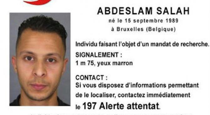Салах Абдеслам се измъкнал на косъм от френската полиция