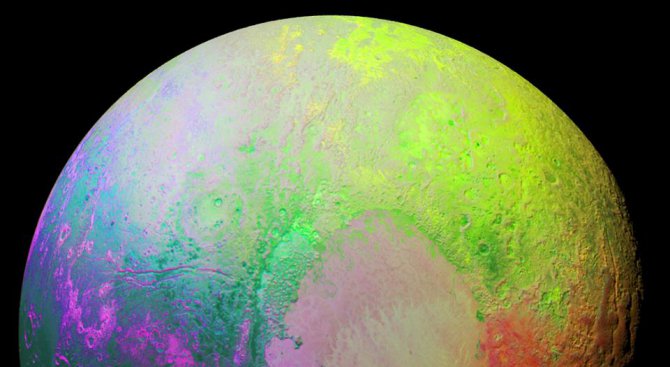 Вижте &quot;Психеделичният&quot; Плутон, заснет от НАСА