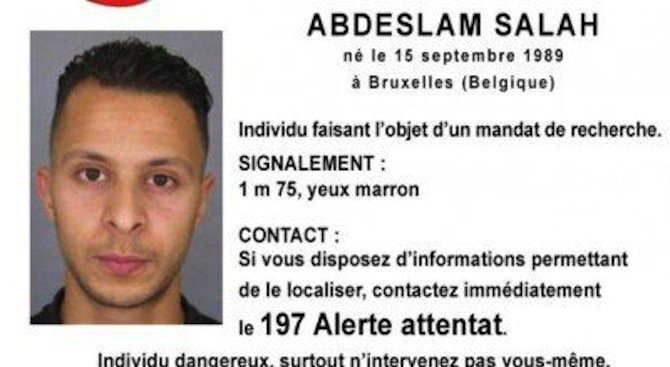 Международна заповед за арест за съратник на Салах Абдеслам