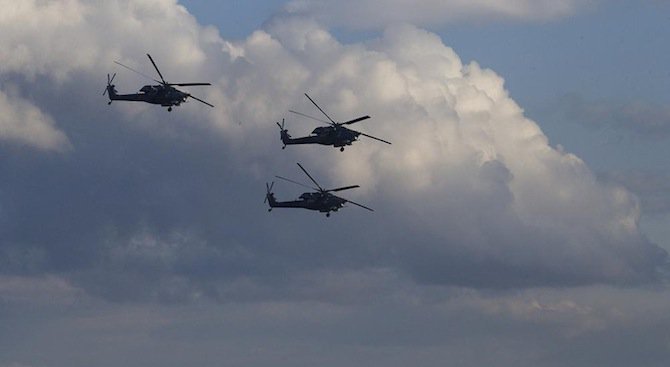 Туркомани откриха огън по руски вертолети в Сирия