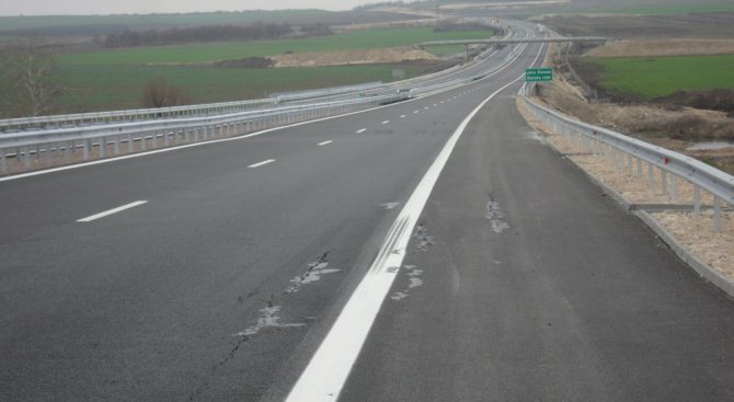 Новата магистрала „Марица” пропадна  (снимки)