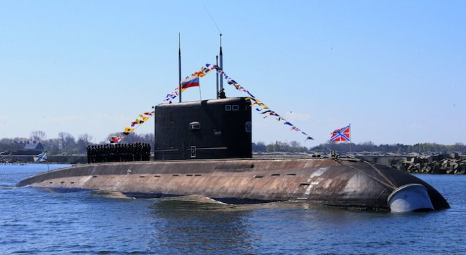 Русия е нанесла ракетен удар срещу Ислямска държава от подводница в Средиземно море