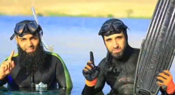 Вижте как джихадистите свалят стреса (видео)