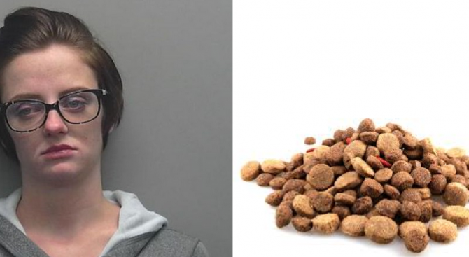 Дилърка пласира стрита кучешка храна вместо хероин