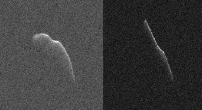 Ето го астероида, прелетял край Земята навръх Коледа