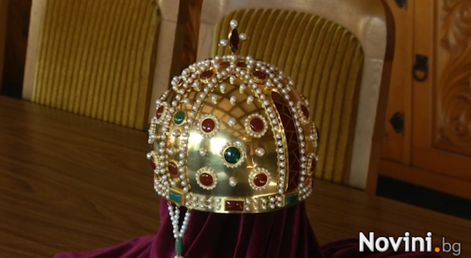 НИМ показа короната на българските царе (видео+снимки)
