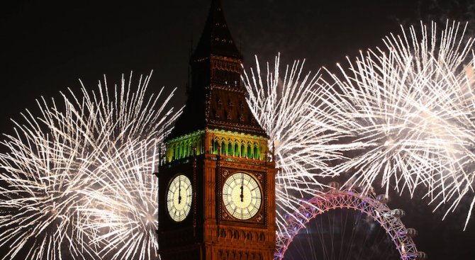 Най-странните неща, които си пожелават британците за Нова година