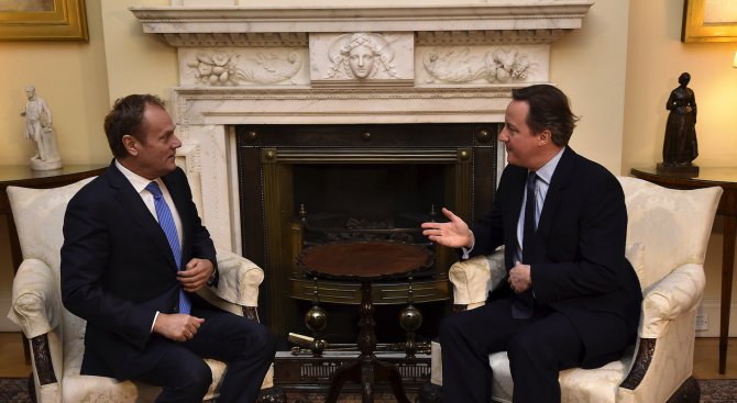 Доналд Туск: Преговорите за оставане на Великобритания в ЕС са в критичен момент