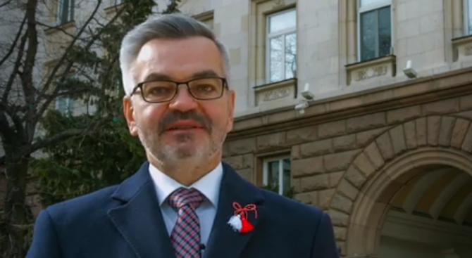 Полски дипломати рецитират стихотворение на Христо Ботев по случай 3 март (видео)