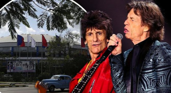 Rolling Stones ще свирят безплатно в Куба